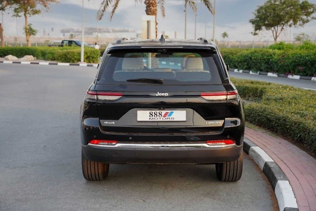 جيب جراند شيروكي 2024 JEEP GRAND CHEROKEE LIMITED GCC BLACK 0 Km