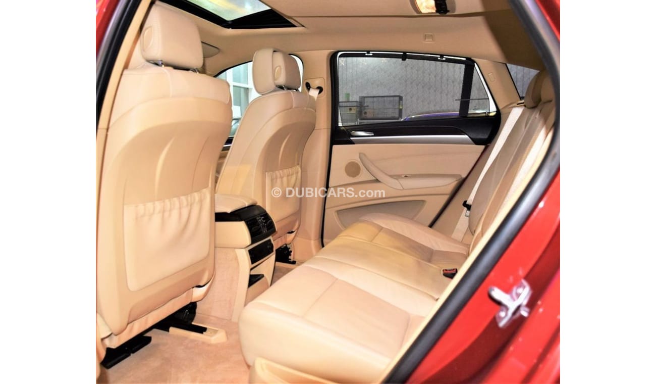 BMW X6 ( ONLY 53000KM ) AMAZING BMW X6 2014 Model!! in Maroon Color! GCC Specs