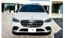 Mercedes-Benz S 500 AED 6385 PM | MERCEDES S 500 2022 4MATIC | FSH | LIKE BRAND NEW