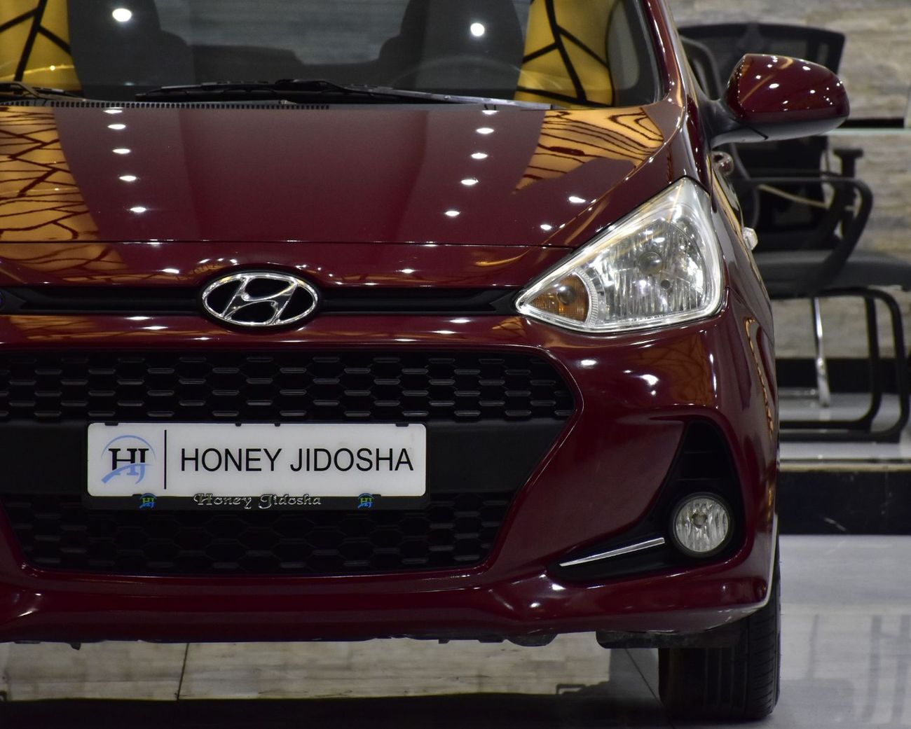 Hyundai Grand i10 EXCELLENT DEAL for our Hyundai Grand i10 ( 2018 Model ) in Red Color GCC Specs