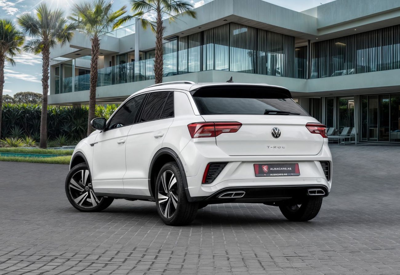 فولكس واجن T ROC R-Line | 1,958 P.M  | 0% Downpayment | Agency Warranty!