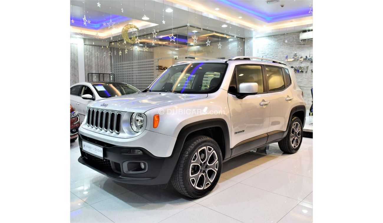 Jeep Renegade LOW MILEAGE! ONLY 74,000KM JEEP Renegade LIMITED 2015 Model!! Silver Color! GCC Specs