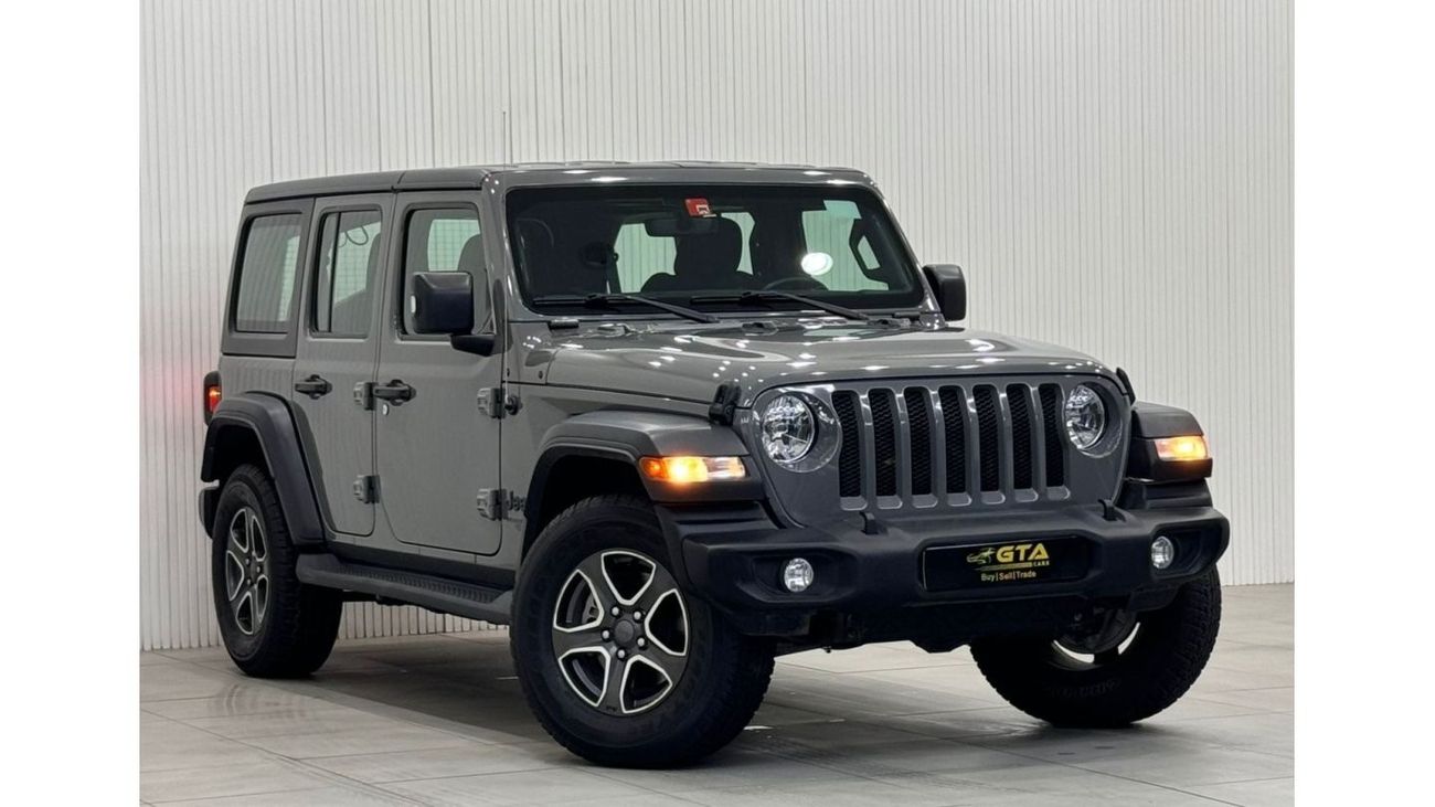جيب رانجلر 2021 Jeep Wrangler Unlimited Sport, Warranty, Full Service History, Excellent Condition, GCC