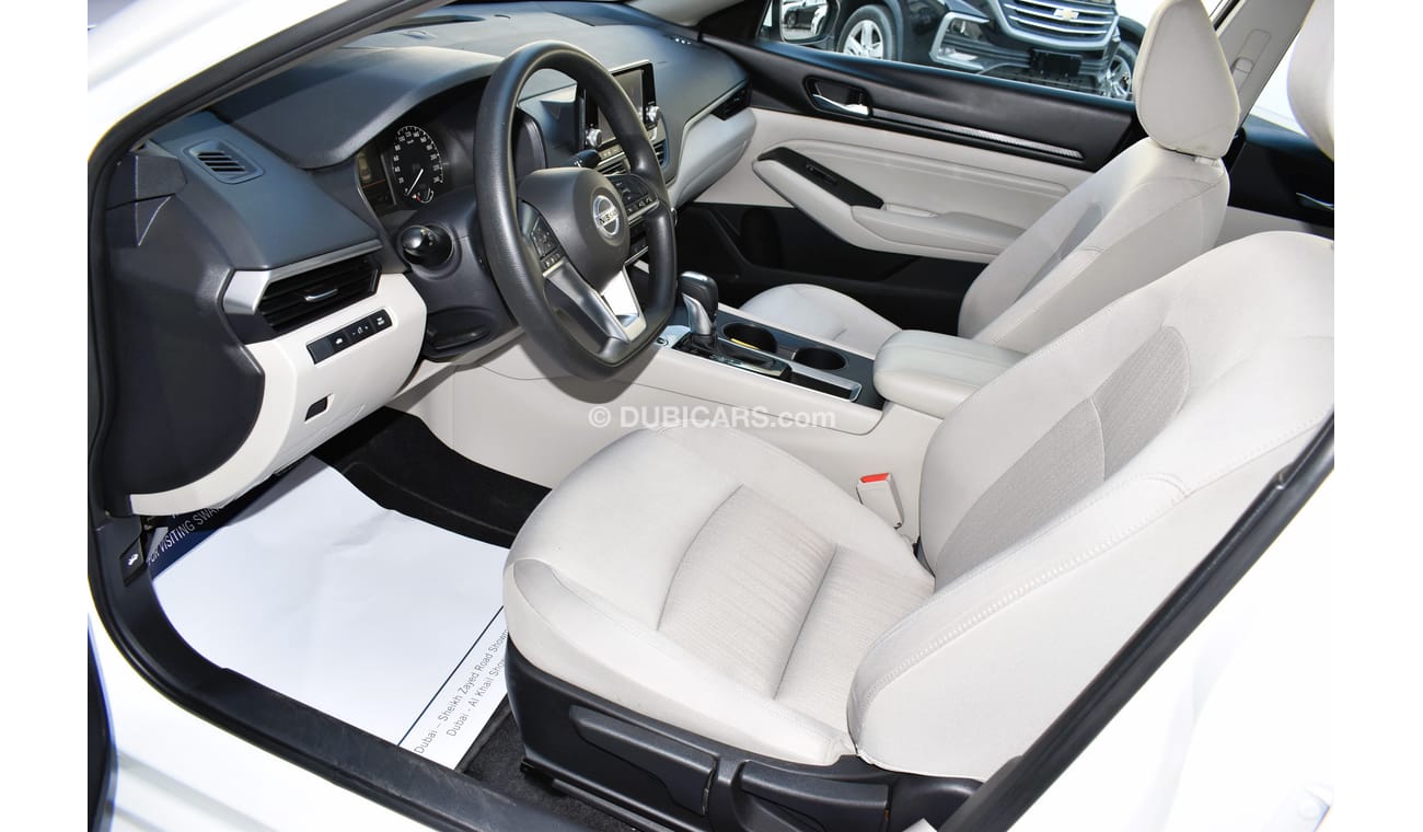Nissan Altima AED 1039 PM 2.5L S 2020 GCC DEALER WARRANTY