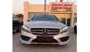 Mercedes-Benz C200 Mercedes-Benz full option C200 2017, GCC, very good condition, check, gray color, with tan interior