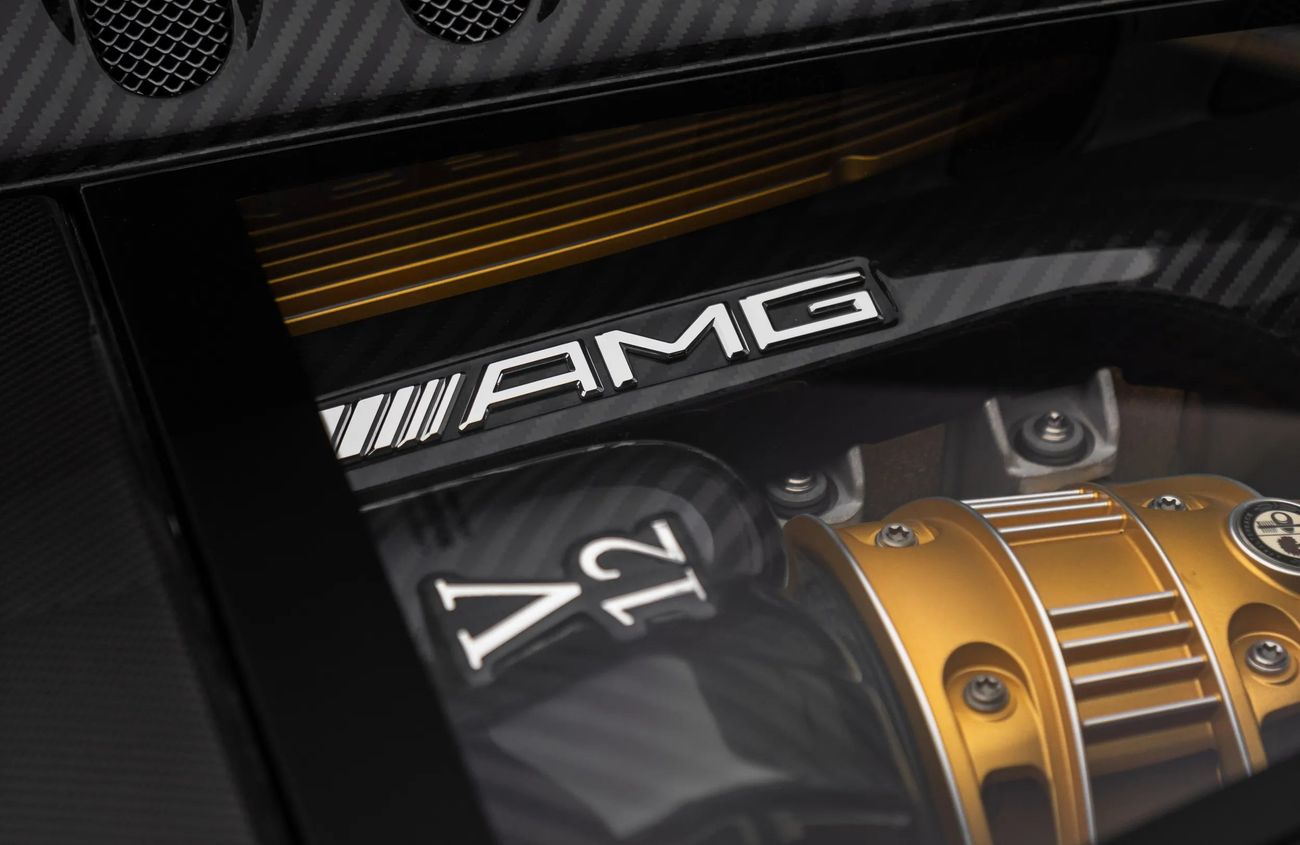 Pagani Huayra 6.0L V-12 Twin-Turbocharged Engine