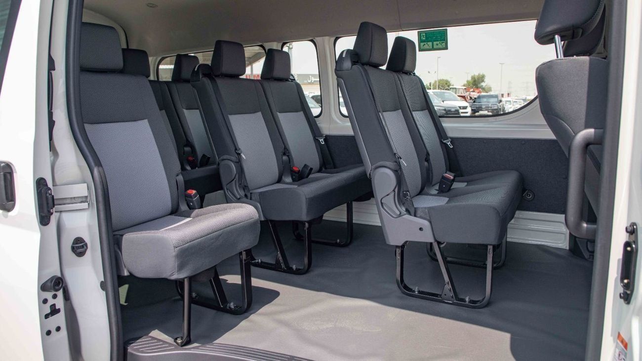 تويوتا هاياس HIGH ROOF 13S P 3.5L AT GL RB | BUS | 2026 | 3 years warranty | For Local Registration +10%