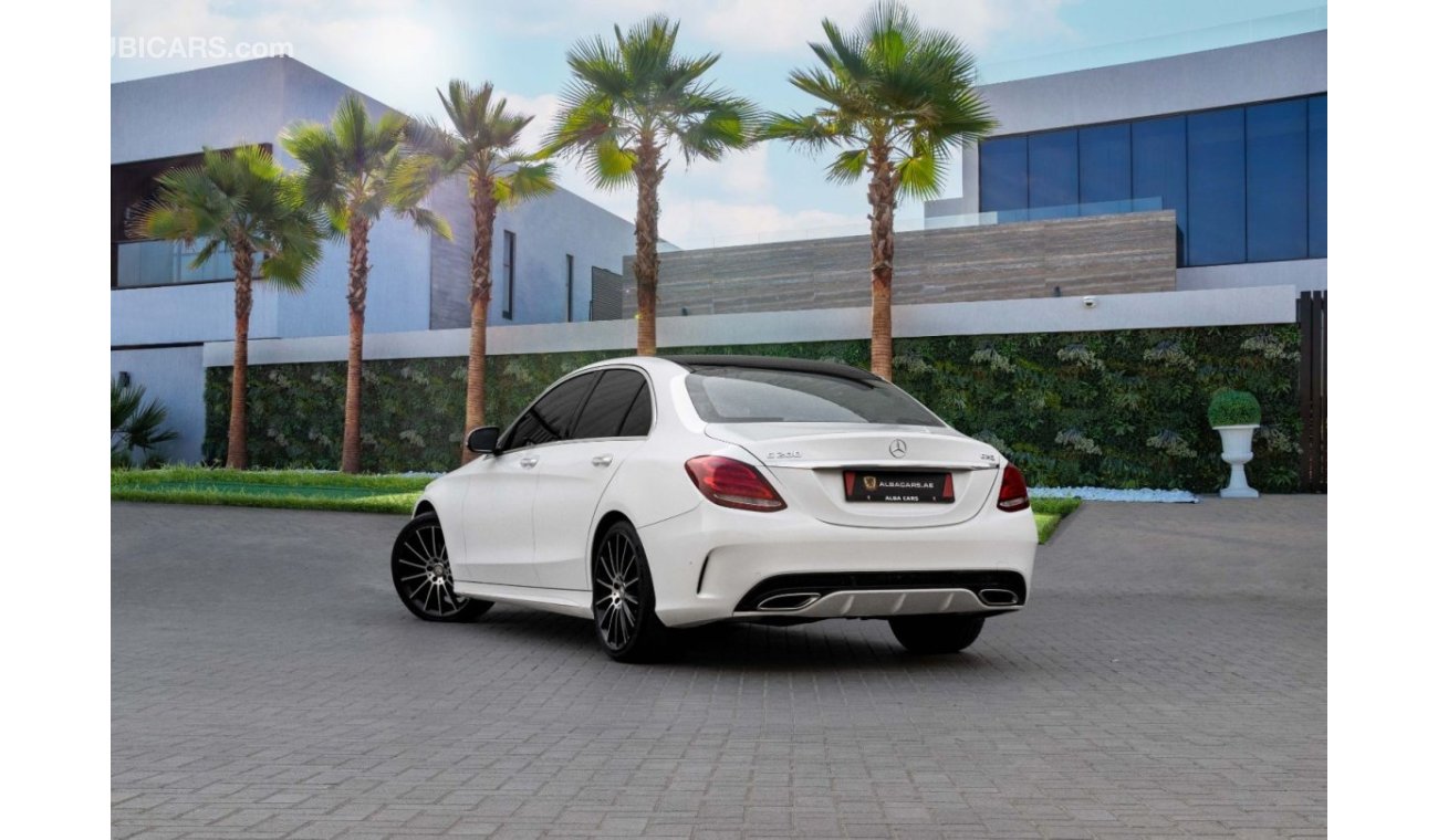 مرسيدس بنز C200 AMG باك AMG | 2,056 P.M  | 0% Downpayment | Under Warranty!