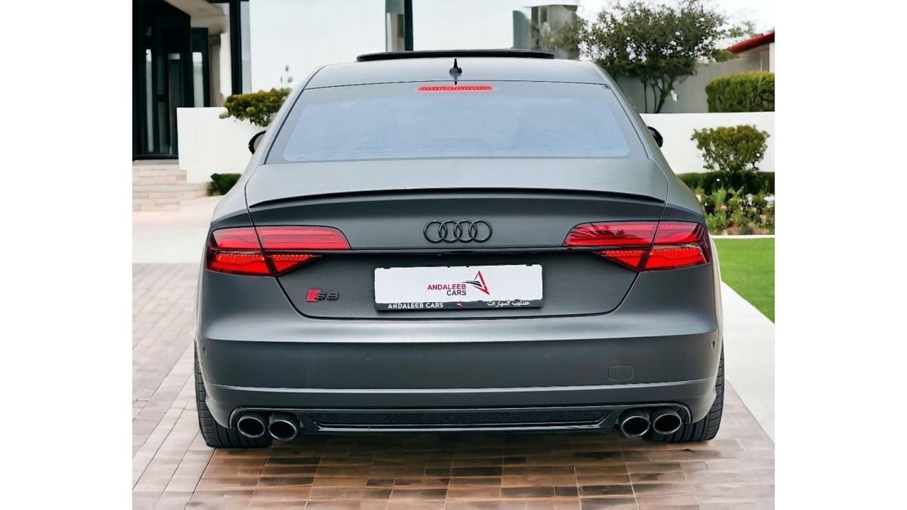 Audi S8 TFSI quattro Plus AED 3,000 EMI | AUDI | S-8 PLUS QUATRO | 2016 | 4.0L | FULL SERVICE HISTORY | 0% D