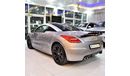 Peugeot RCZ ORIGINAL PAINT ( صبغ وكاله ) Peugeot RCZ 1.6L TURBO 2011 Model!! in Silver Color! GCC Specs