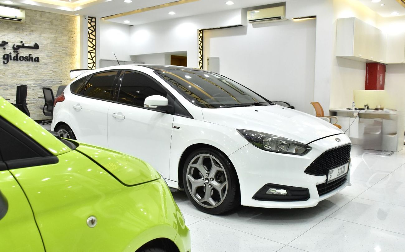 فورد فوكاس EXCELLENT DEAL for our Ford Focus ST ( 2017 Model ) in White Color GCC Specs
