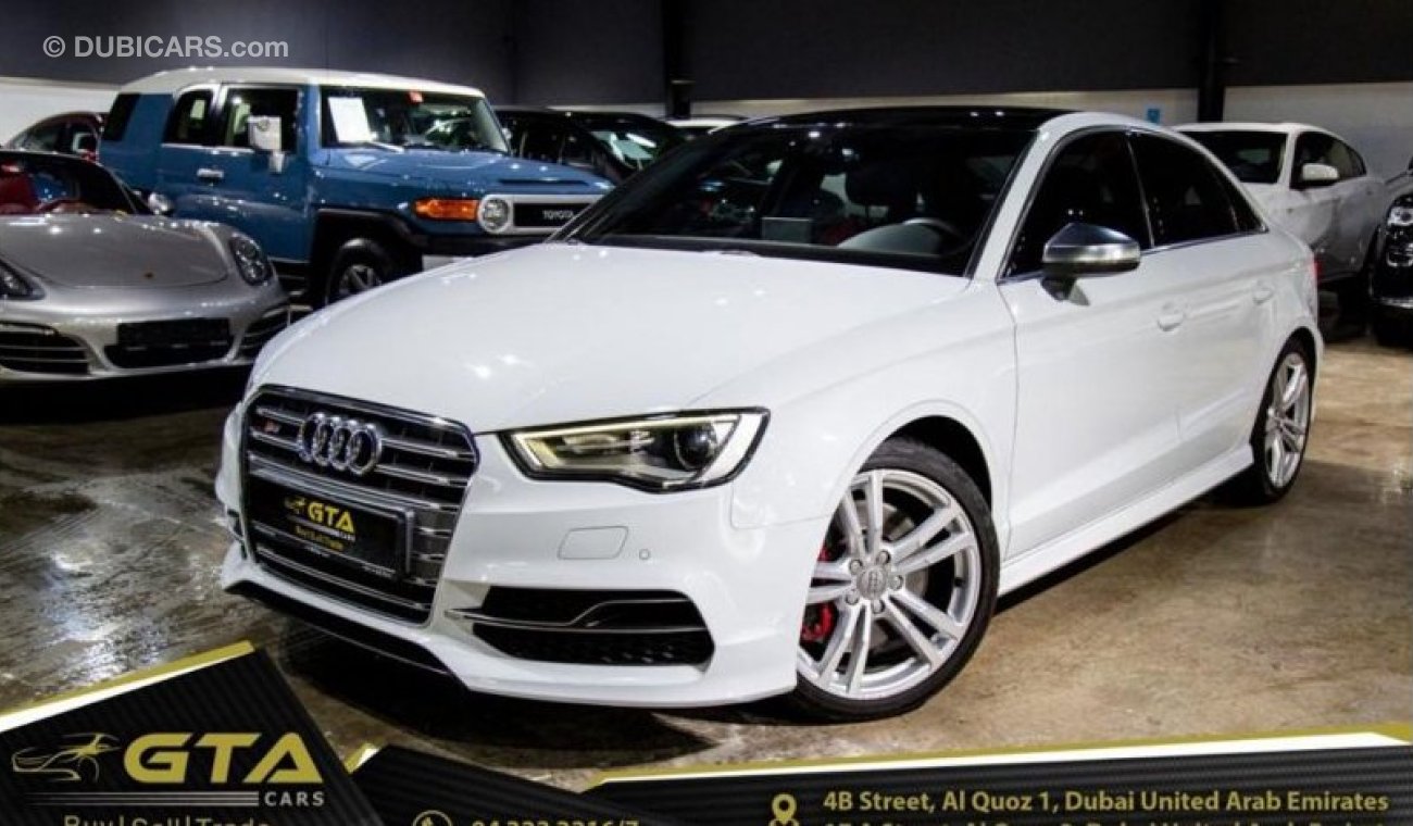 أودي S3 2016 Audi S3, Warranty, Full Service History, Excellent Condition, Low KMs, GCC