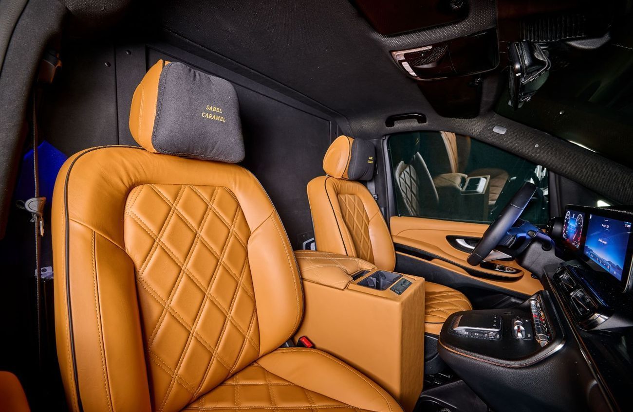 Mercedes-Benz V 300 2026 “SABEL CARAMEL” - Handcrafted by ROYAL CUSTOMS in Dubai (5 Year Warranty)