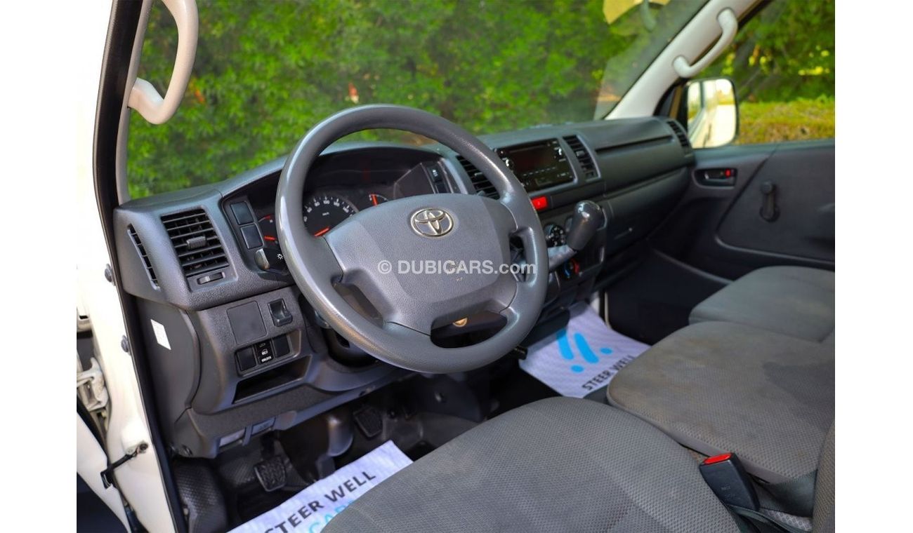 Toyota Hiace GL - Standard Roof Dry Delivery Van - Petrol - Manual Transmission | GCC Specs - Like New Condition