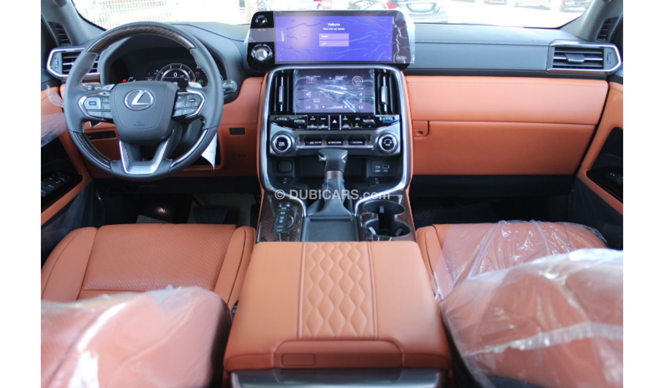 لكزس LX 600 3.5L V6 Petrol, Alloy Rims,  DVD & Rear Camera, Driver Power Seats, Sunroof, 4WD (CODE # LX02)