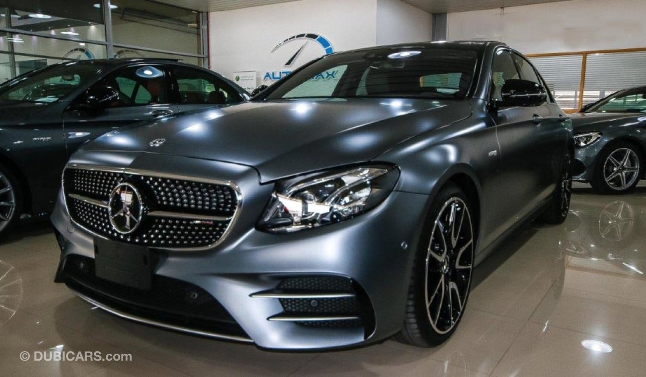 مرسيدس بنز E 43 AMG 4MATIC, 3.0L, V6 Biturbo, GCC Specs with 2 Year Unlimited Mileage Warranty