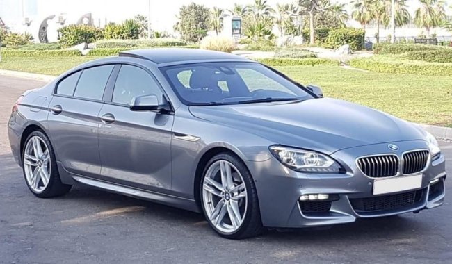 BMW 640 LOVELY BMW 640i V6 •• GRAND COUPE •. FULLY LOADED •• M-KIT •• 100% FREE ACCIDENTS •• GCC • LIKE NEW