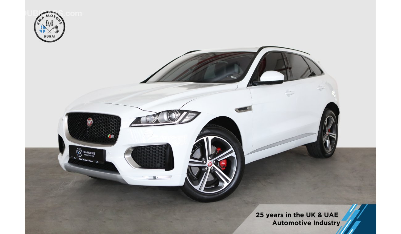 جاغوار F-Pace 2017 ‘S’ 3.0 Supercharged (Jaguar 5yrs 250k kms Warranty)