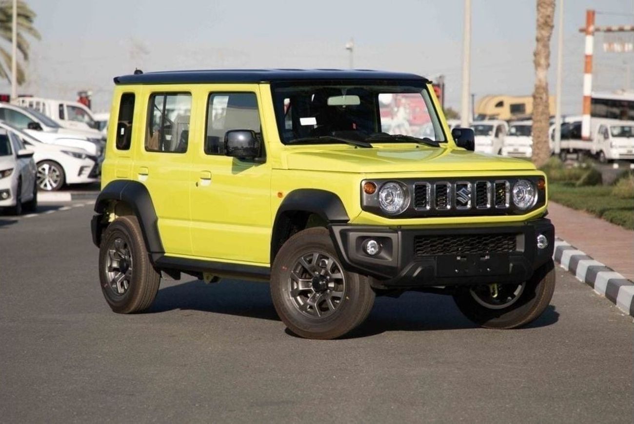Suzuki Jimny 2024 Suzuki Jimny 1.5 GLX - Kinetic Yellow + Black inside Black | Export Only