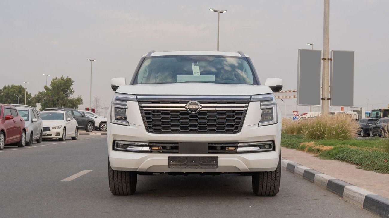 نيسان باترول 2026 Nissan Patrol SE Platinum 3.8L AT Petrol (White-Beige)