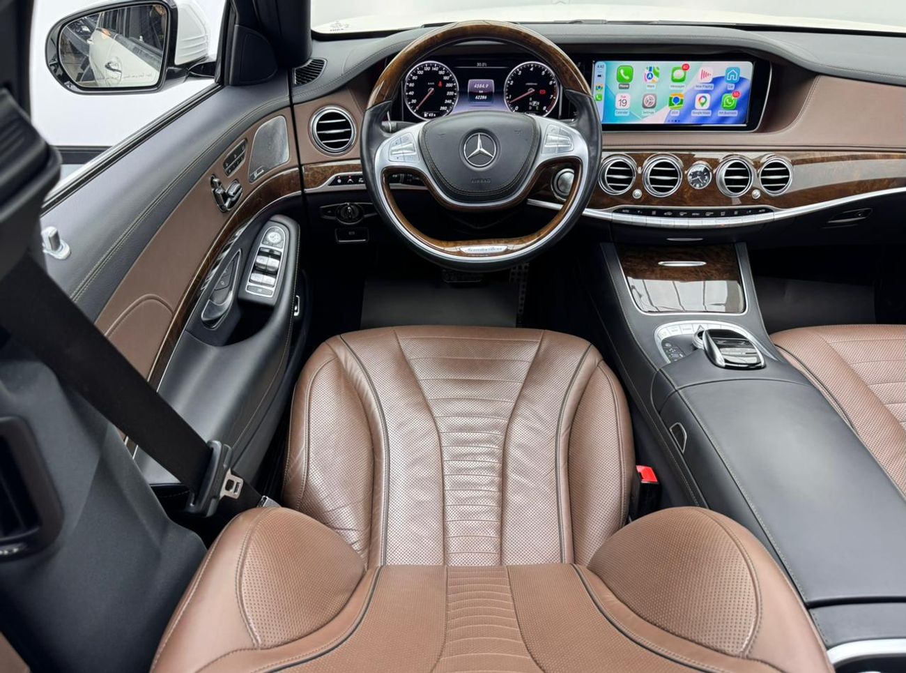 Mercedes Benz S550 2015 Mercedes-Benz S500L AMG, Service History, Excellent Condition, GCC