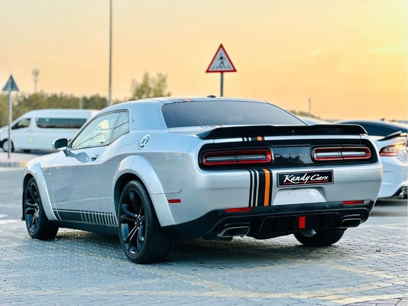 Dodge Challenger R/T 5.7L (370 HP) | Monthly AED 1300/- | 0% DP | Custom Alcantara Seats | Cruise Control | # 46652