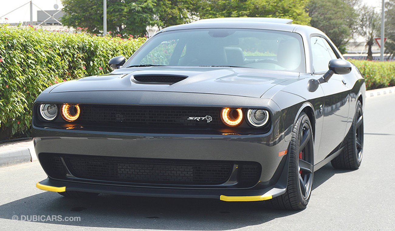 Dodge Challenger Hellcat, 6.2L, V8 HEMI, 0km, GCC Specs with 3Yrs or 100K km Warranty