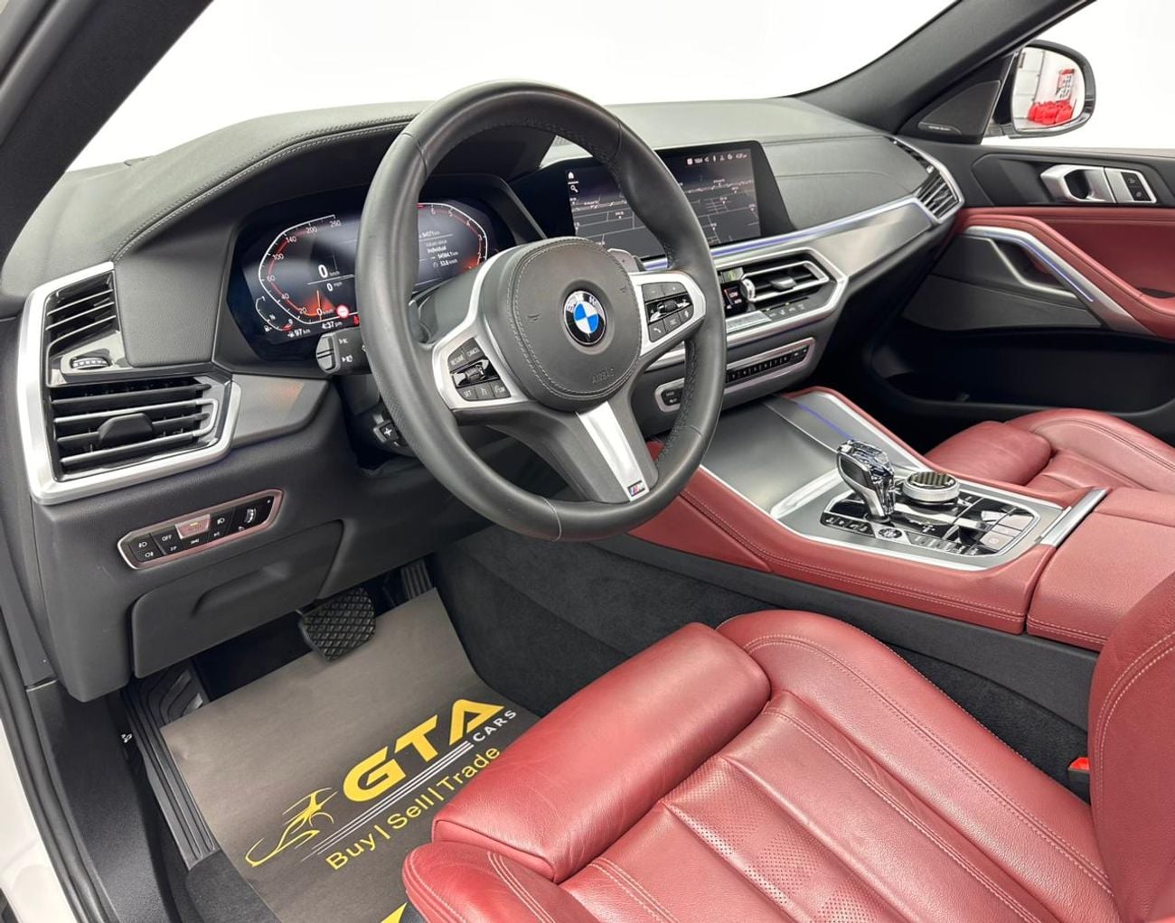 BMW X6 2021 BMW X6 xDrive40i M-Sport, 1 Years Warranty Unlimited Km, BMW Full Service History, GCC