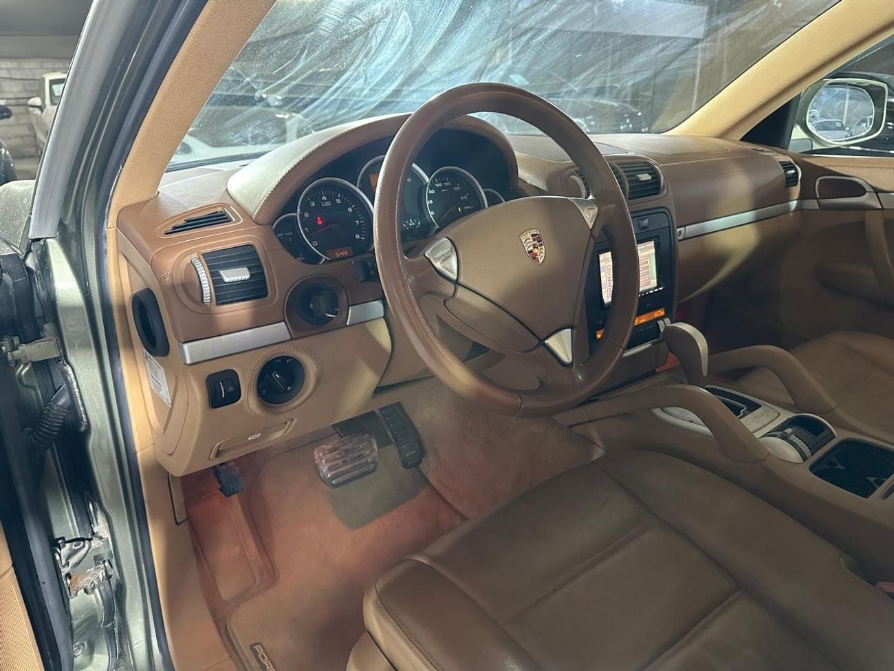 Porsche Cayenne PORSCHE CAYENNE S 2008 4.8L | RARE OLIVE GREEN EXTERIOR | PANORAMIC ROOF | BEIGE INTERIOR