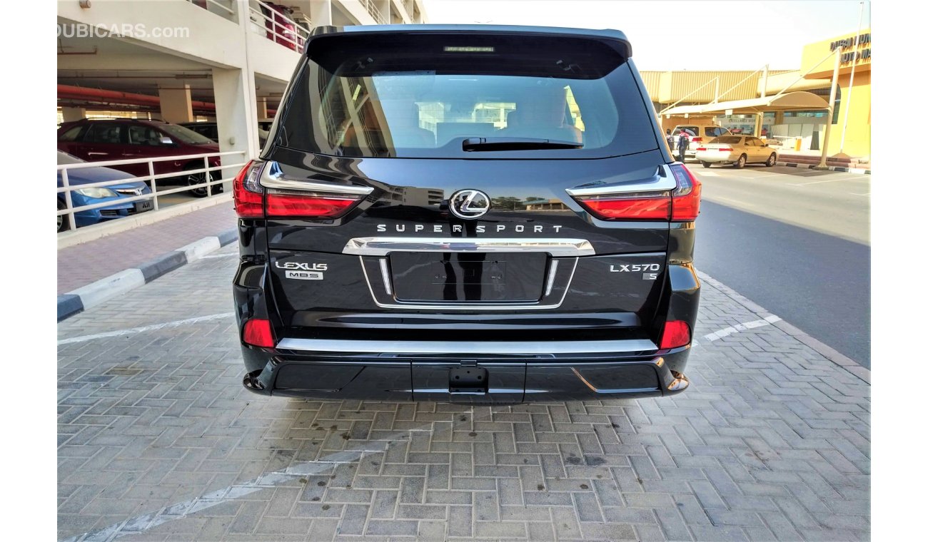 لكزس LX 570 MBS Autobiography 4 Seater Luxury Edition Brand New for Export only