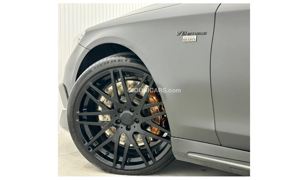 مرسيدس بنز S 63 AMG 2015 Mercedes-Benz Brabus S63 AMG, Service History, 650HP, Low kms, GCC Specs