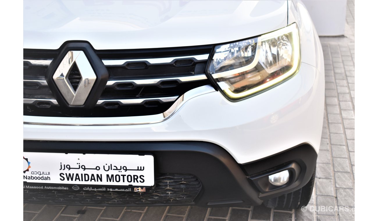 رينو داستر AED 860 PM | 0% DP | 2.0L SE 4WD GCC WARRANTY