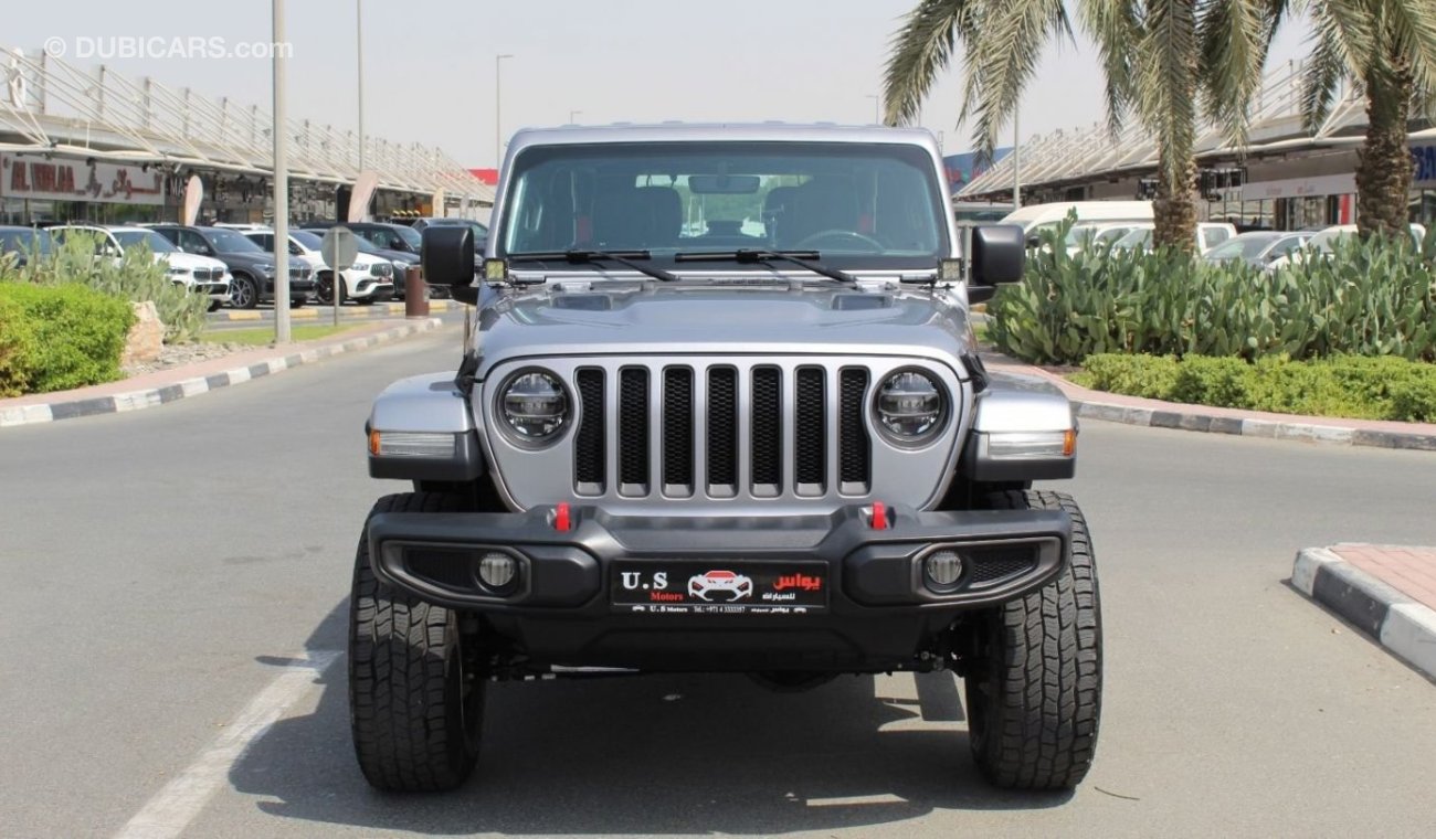 Jeep Wrangler Rubicon 2018 GCC SINGLE OWNER WITH AGENCY WARRANTY IN MINT CONDITION