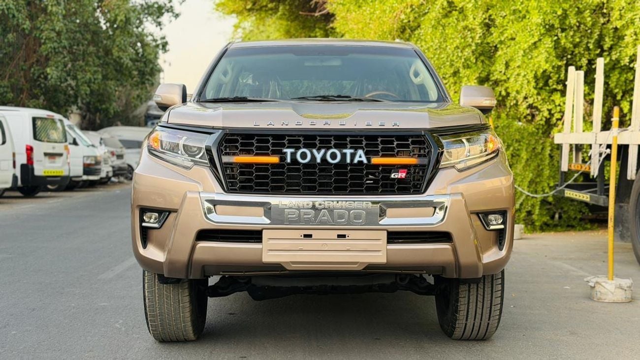 Toyota Prado MODIFIED TO 2023 MODEL | GR SPORTS GRILL INSTALLED |  BACK CAMERA | LHD | 2.7L PETROL | AUTOMATIC TR