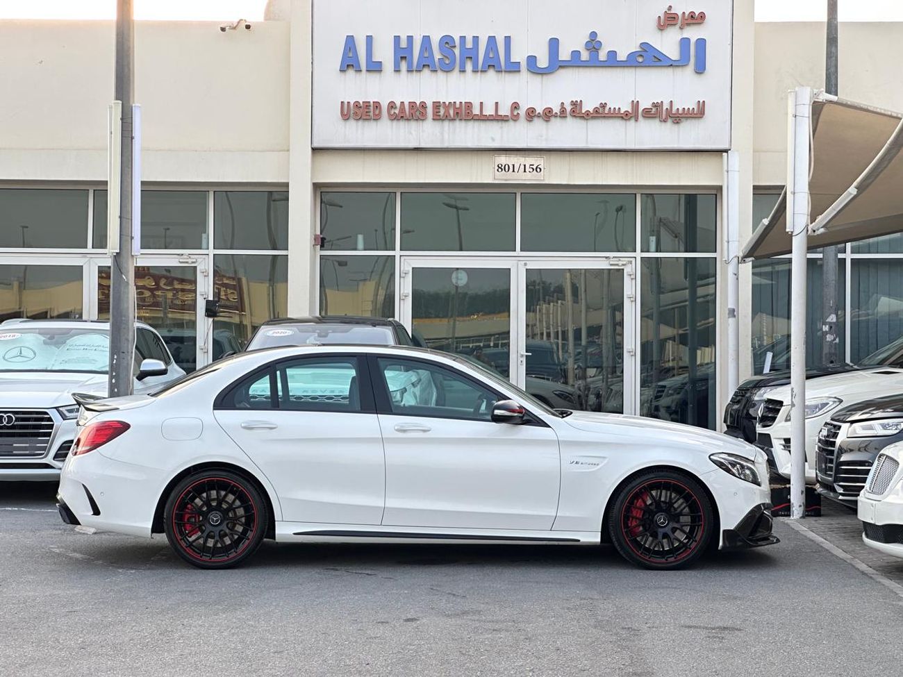 مرسيدس بنز C 63 S Mercedes C63 S AMG_2015_Gulf in excellent condition, no problems