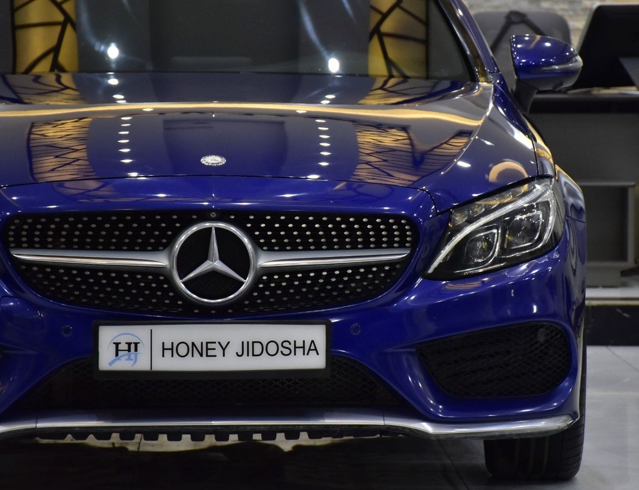 مرسيدس بنز C 300 كوبيه EXCELLENT DEAL for our Mercedes Benz C300 Coupe ( 2016 Model ) in Blue Color GCC Specs