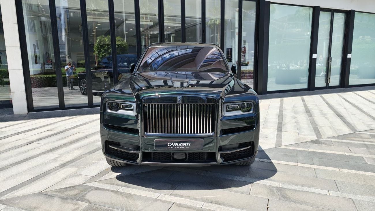 Rolls Royce Cullinan GCC, Black badge