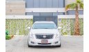 Cadillac XTS Platinum | 1,164 P.M (4 Years) | 0% Downpayment | Full Option |  Spectacular Condition!