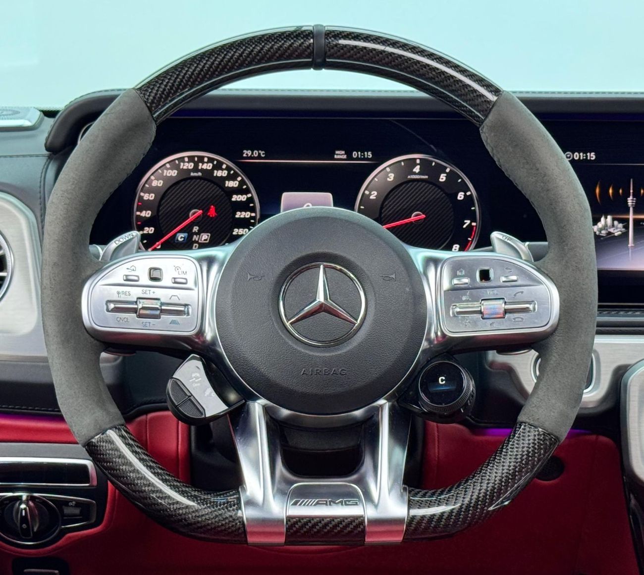 مرسيدس بنز G 63 AMG Std 4.0L 2021 Mercedes Benz G63 AMG, 2026 Warranty + Service Pack, Fully Loaded, Excellent Condition