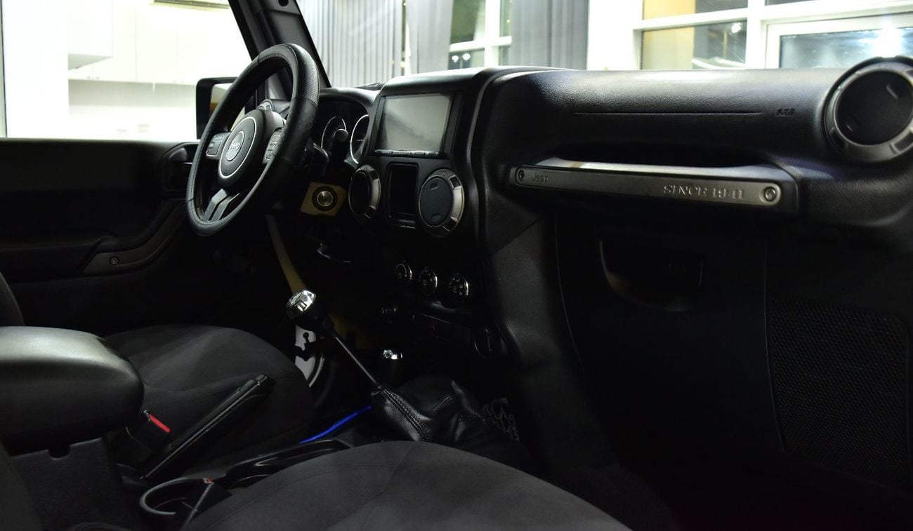 Jeep Wrangler EXCELLENT DEAL for our Jeep Wrangler Sport ( 2017 Model ) in White Color GCC Specs