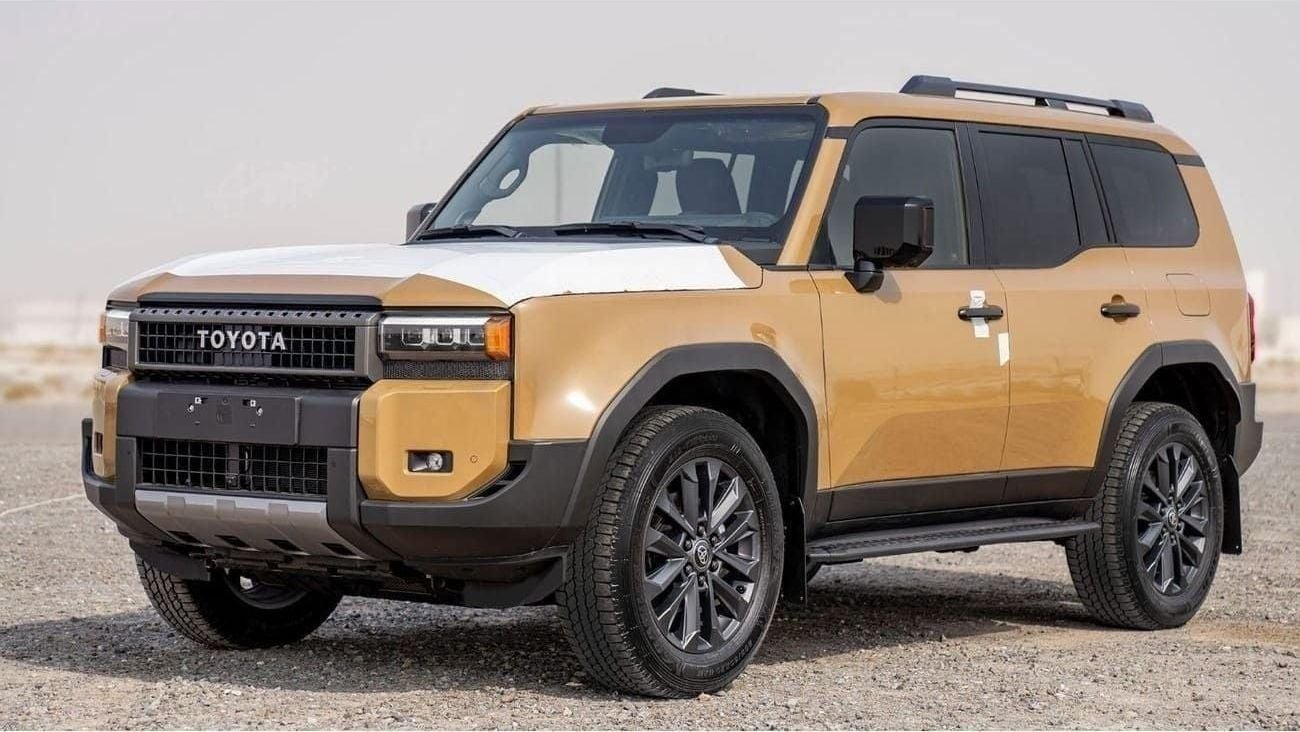 تويوتا برادو ADVENTURE TOYOTA PRADO 250 WX+ LUXURY 2.4P AT MY2025- SAND