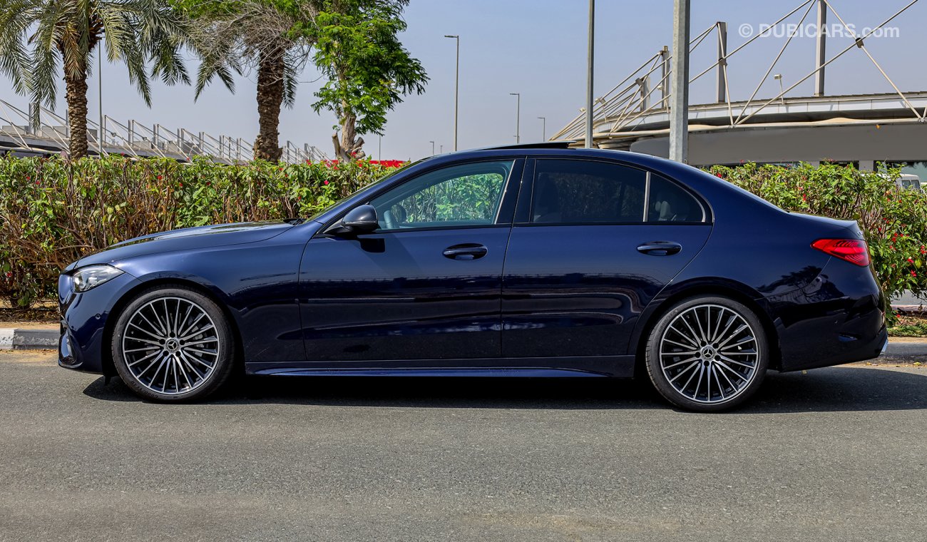 Mercedes-Benz C 180 “Baby S-Class” , GCC , 2022 , Night Package , 0Km , W/3 Yrs or 100K Km WNTY