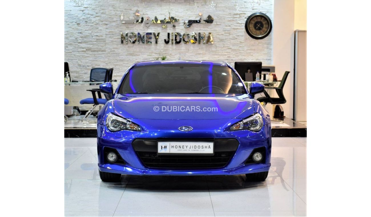 Subaru BRZ ORIGINAL PAINT ( صبغ وكاله ) FULL SERVICE HISTORY Subaru BRZ 2016 Model!! in Blue Color! GCC Specs