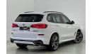 بي أم دبليو X5 2021 BMW X5 50i M Sport, BMW Warranty-Full Service History-Service Contract-GCC