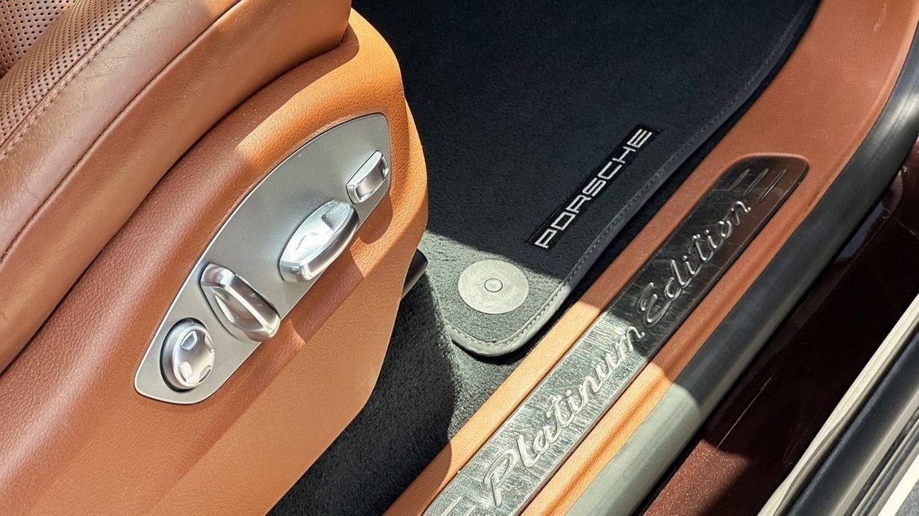 بورش كايان S Platinum Edition 2018 GCC Full Service History