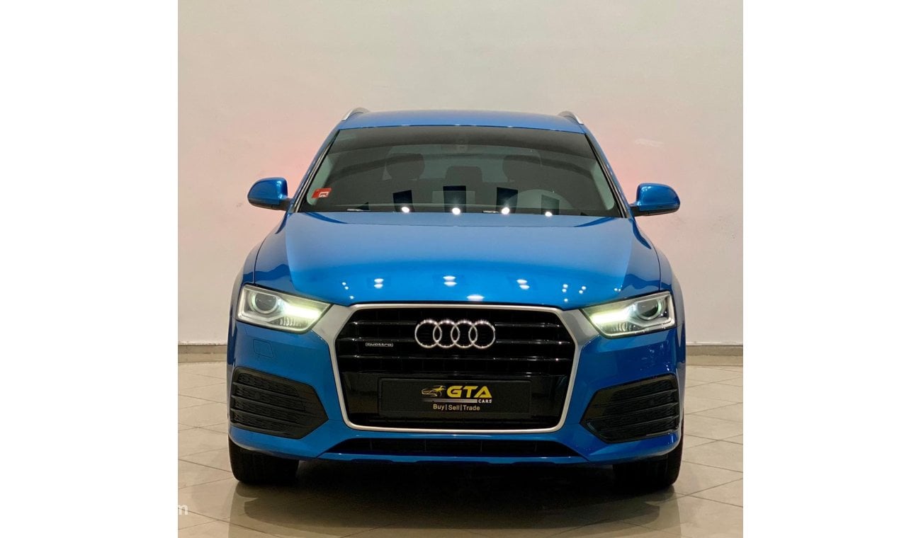 Audi Q3 2016 Audi Q3 S-line 35TFSI Quattro, Audi Warranty-Service Contract-Service History, GCC