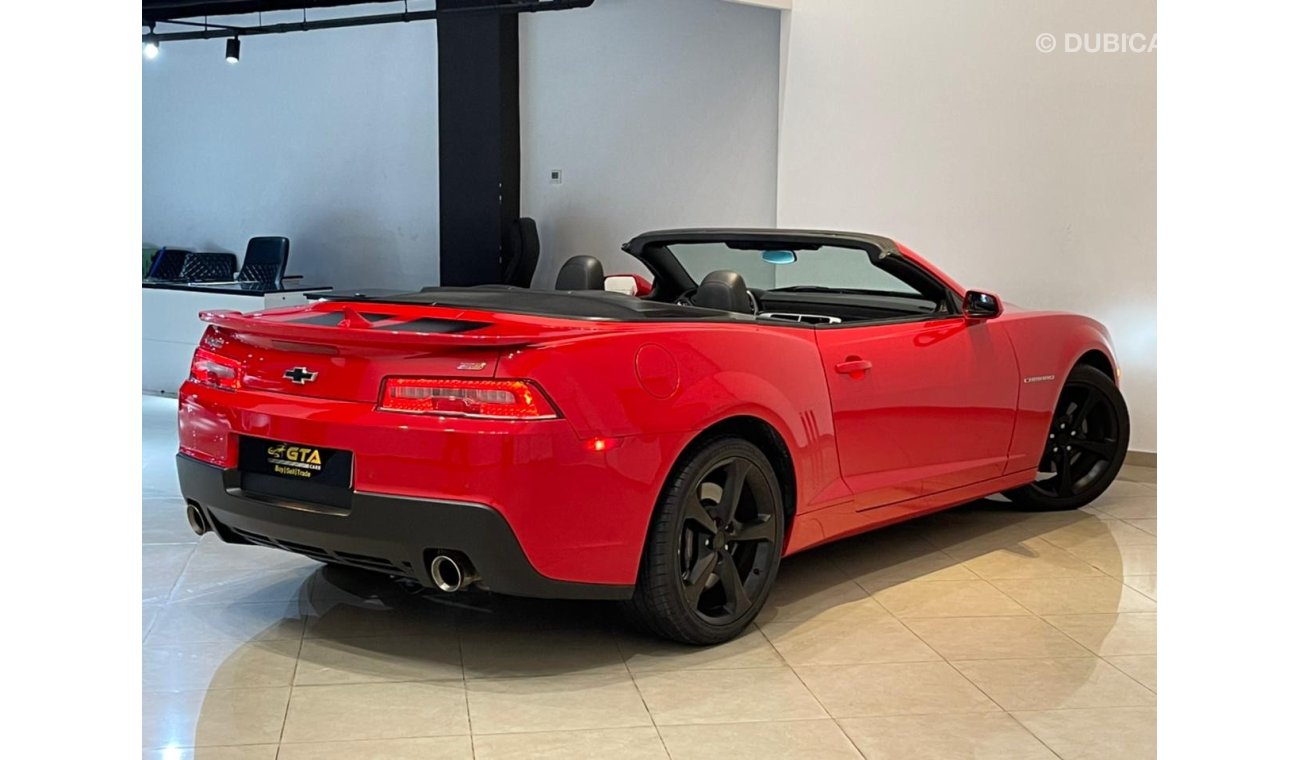 شيفروليه كامارو 2015 Chevrolet Camaro SS Convertible , Service History, Warranty, Low Mileage, GCC