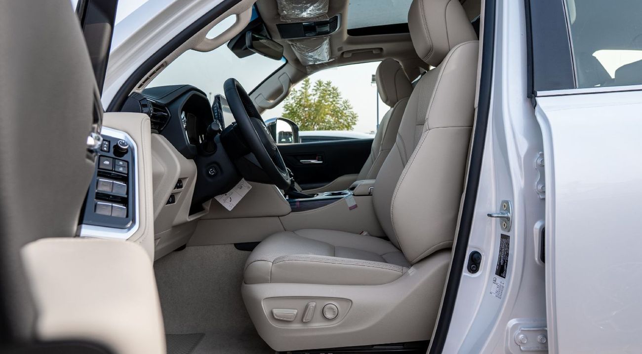 Toyota Land Cruiser ECT0114 - Toyota LC300 VXR  - 3.5L Hybrid Auto White with Beige 2025