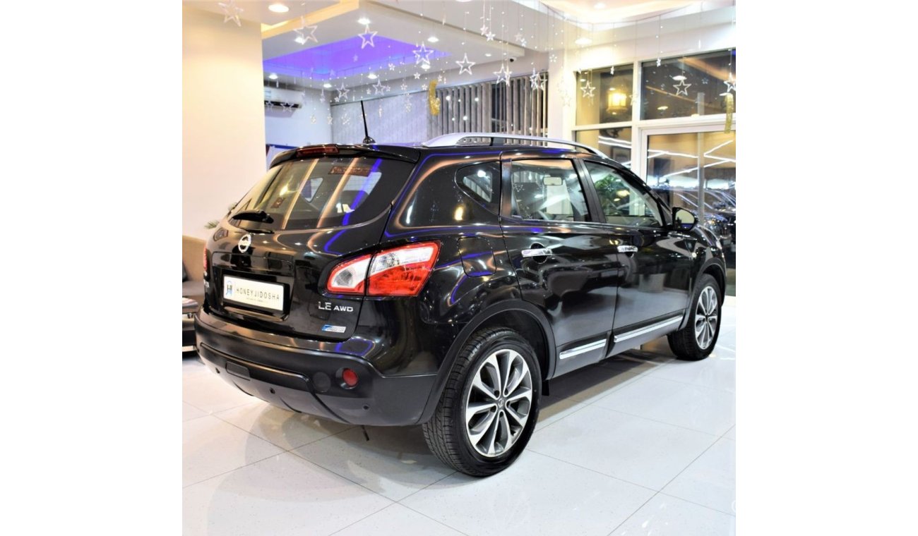 نيسان كاشكاي VERY LOW MILEAGE ONLY 74,000KM! Nissan Qashqai LE AWD 2011 Model!! in Black Color! GCC Specs