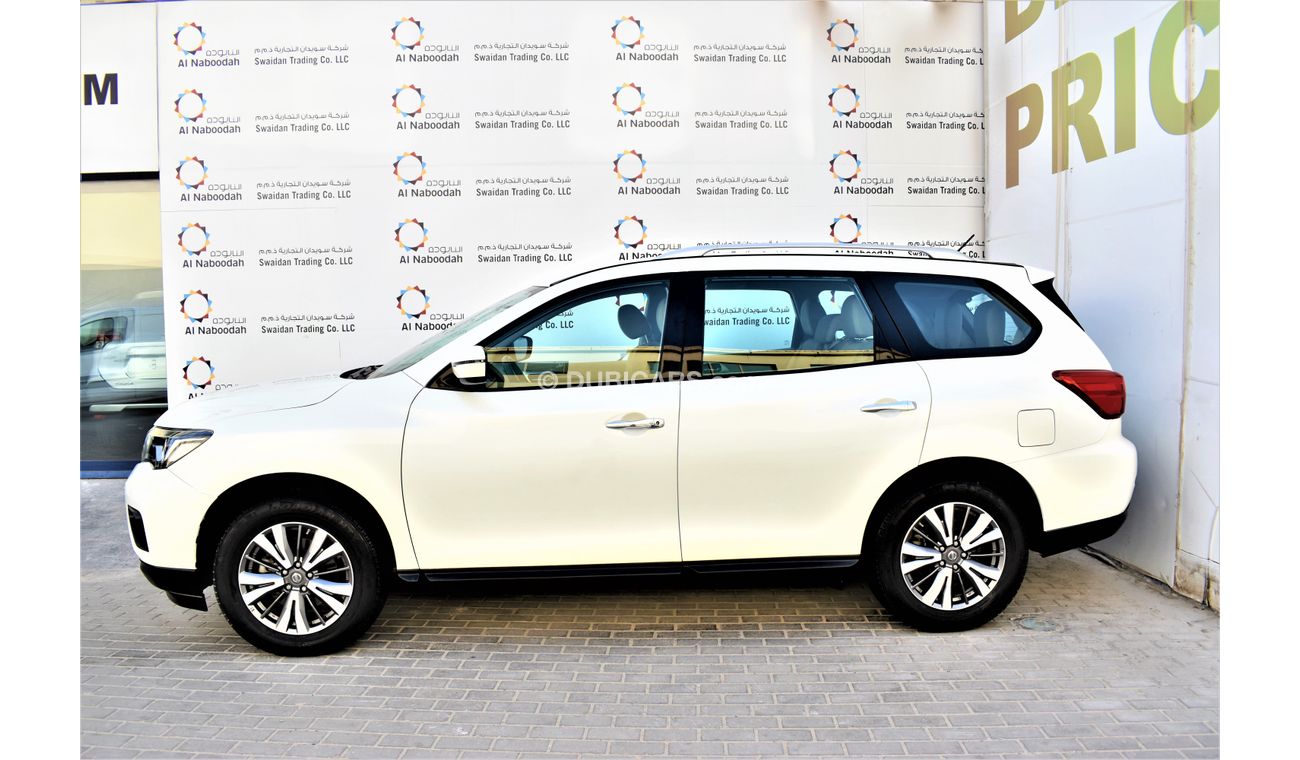 نيسان باثفايندر 3.5L S 4WD V6 2018 GCC SPECS DEALER WARRANTY